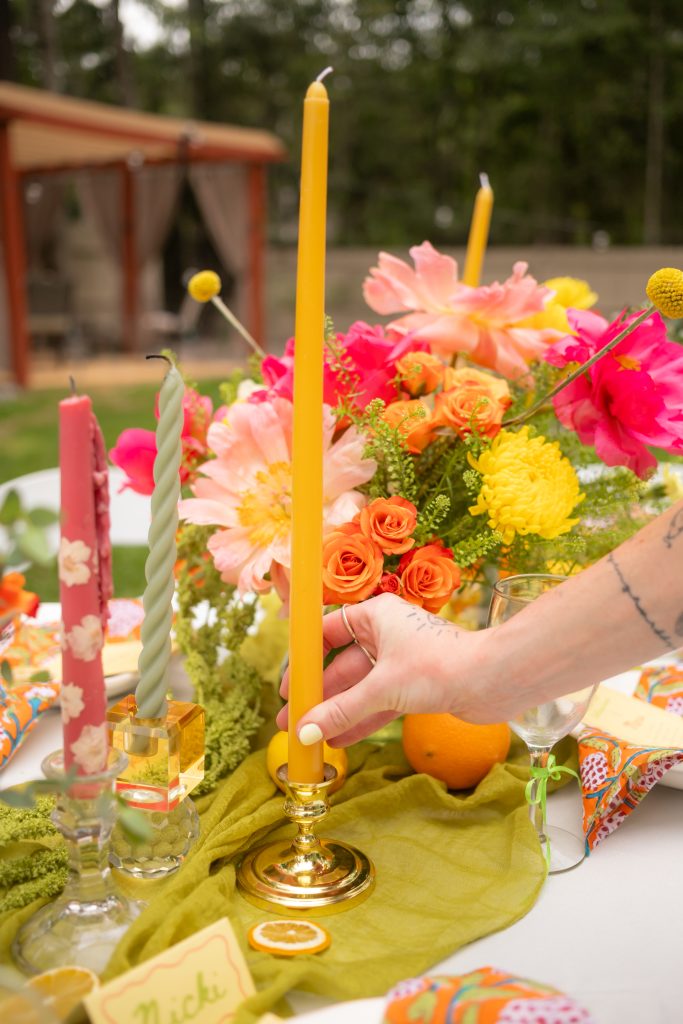 Custom floral design for a New Orleans area celebration